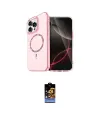 ieg™ iPhone 16 Pro Kılıf Kıvılcım Form Prime - Siyah Buffer Hayalet Cam Ekran Koruyucu