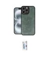 ieg™ iPhone 16 Pro Kılıf Kıvılcım Işık Serisi - Siyah Bilvis 0.18mm Plus Cam Ekran Koruyucu