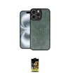 ieg™ iPhone 16 Pro Kılıf Kıvılcım Işık Serisi - Siyah Buffer Cam Ekran Koruyucu