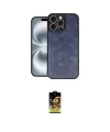 ieg™ iPhone 16 Pro Kılıf Kıvılcım Işık Serisi - Siyah Buffer Cam Ekran Koruyucu