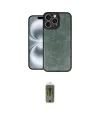 ieg™ iPhone 16 Pro Kılıf Kıvılcım Işık Serisi - Siyah Joko Magic 5D Hayalet Cam