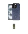 ieg™ iPhone 16 Pro Kılıf Kıvılcım Işık Serisi - Siyah Joko Magic 5D Hayalet Cam