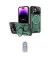 ieg™ iPhone 16 Pro Kılıf Kıvılcım Modern Serisi - Siyah Joko Magic 5D Cam