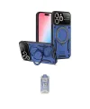 ieg™ iPhone 16 Pro Kılıf Kıvılcım Modern Serisi - Siyah Joko Magic 5D Cam