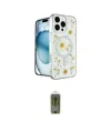 ieg™ iPhone 16 Pro Kılıf Kozmos Doku - Siyah Joko Magic 5D Hayalet Cam