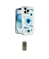 ieg™ iPhone 16 Pro Kılıf Kozmos Doku - Siyah Joko Magic 5D Hayalet Cam