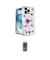 ieg™ iPhone 16 Pro Kılıf Kozmos Doku - Siyah Joko Magic 5D Hayalet Cam