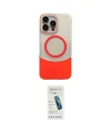 ieg™ iPhone 16 Pro Kılıf Kozmos Form Özel Seri - Şeffaf Pasifik Cam Ekran Koruyucu