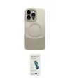 ieg™ iPhone 16 Pro Kılıf Kozmos Form Özel Seri - Şeffaf Pasifik Cam Ekran Koruyucu