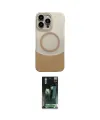 ieg™ iPhone 16 Pro Kılıf Kozmos Form Özel Seri - Siyah 360 Mat Full Body Arka Koruyucu