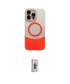 ieg™ iPhone 16 Pro Kılıf Kozmos Form Özel Seri - Siyah Bilvis 3D Cam Ekran Koruyucu