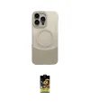 ieg™ iPhone 16 Pro Kılıf Kozmos Form Özel Seri - Siyah Buffer Cam Ekran Koruyucu