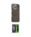 ieg™ iPhone 16 Pro Kılıf Kozmos Klasik Prime - Şeffaf 360 Full Body Arka Koruyucu