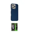 ieg™ iPhone 16 Pro Kılıf Kozmos Klasik Prime - Şeffaf 360 Full Body Arka Koruyucu