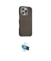 ieg™ iPhone 16 Pro Kılıf Kozmos Klasik Prime - Siyah 3D Antistatik Seramik Nano Ekran Koruyucu