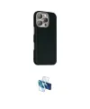 ieg™ iPhone 16 Pro Kılıf Kozmos Klasik Prime - Siyah 3D Antistatik Seramik Nano Ekran Koruyucu