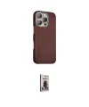 ieg™ iPhone 16 Pro Kılıf Kozmos Klasik Prime - Siyah Bilvis Hayalet Cam Ekran Koruyucu