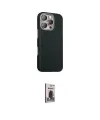 ieg™ iPhone 16 Pro Kılıf Kozmos Klasik Prime - Siyah Bilvis Hayalet Cam Ekran Koruyucu