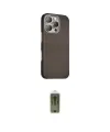 ieg™ iPhone 16 Pro Kılıf Kozmos Klasik Prime - Siyah Joko Magic 5D Hayalet Cam
