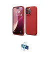 ieg™ iPhone 16 Pro Kılıf Kozmos Yansıma Özel Seri - Siyah 3D Antistatik Seramik Nano Ekran Koruyucu