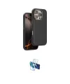 ieg™ iPhone 16 Pro Kılıf Kutup Modern - Siyah 3D Antistatik Seramik Nano Ekran Koruyucu