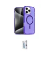 ieg™ iPhone 16 Pro Kılıf Nova Asil Prime - Siyah Bilvis 0.18mm Plus Cam Ekran Koruyucu