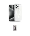 ieg™ iPhone 16 Pro Kılıf Nova Asil Prime - Siyah Bilvis Hayalet Cam Ekran Koruyucu