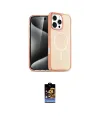 ieg™ iPhone 16 Pro Kılıf Nova Asil Prime - Siyah Buffer Hayalet Cam Ekran Koruyucu
