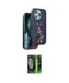 ieg™ iPhone 16 Pro Kılıf Nova Form Koleksiyonu - Şeffaf 360 Full Body Arka Koruyucu