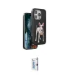 ieg™ iPhone 16 Pro Kılıf Nova Form Koleksiyonu - Siyah Bilvis 0.18mm Plus Cam Ekran Koruyucu