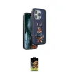 ieg™ iPhone 16 Pro Kılıf Nova Form Koleksiyonu - Siyah Buffer Cam Ekran Koruyucu