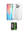 ieg™ iPhone 16 Pro Kılıf Nova Işık Koleksiyonu - Şeffaf 360 Full Body Arka Koruyucu