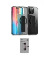 ieg™ iPhone 16 Pro Kılıf Nova Işık Koleksiyonu - Siyah Bilvis 3D Mat Cam Ekran Koruyucu
