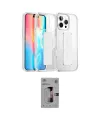 ieg™ iPhone 16 Pro Kılıf Nova Işık Koleksiyonu - Siyah Bilvis 3D Mat Cam Ekran Koruyucu