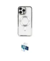 ieg™ iPhone 16 Pro Kılıf Nova Işık Özel Seri - Siyah 3D Antistatik Seramik Nano Ekran Koruyucu