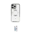 ieg™ iPhone 16 Pro Kılıf Nova Işık Özel Seri - Siyah Bilvis 0.18mm Plus Cam Ekran Koruyucu