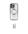 ieg™ iPhone 16 Pro Kılıf Nova Işık Özel Seri - Siyah Bilvis 0.18mm Plus Cam Ekran Koruyucu