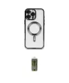 ieg™ iPhone 16 Pro Kılıf Nova Işık Özel Seri - Siyah Joko Magic 5D Hayalet Cam