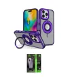 ieg™ iPhone 16 Pro Kılıf Nova Minimal Serisi - Şeffaf 360 Full Body Arka Koruyucu