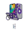 ieg™ iPhone 16 Pro Kılıf Nova Minimal Serisi - Siyah Bilvis 0.18mm Plus Cam Ekran Koruyucu