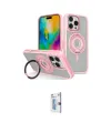 ieg™ iPhone 16 Pro Kılıf Nova Minimal Serisi - Siyah Bilvis 0.18mm Plus Cam Ekran Koruyucu