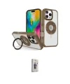 ieg™ iPhone 16 Pro Kılıf Nova Minimal Serisi - Siyah Bilvis 3D Cam Ekran Koruyucu
