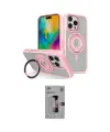 ieg™ iPhone 16 Pro Kılıf Nova Minimal Serisi - Siyah Bilvis 3D Mat Cam Ekran Koruyucu