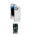 ieg™ iPhone 16 Pro Kılıf Nova Modern Prime - Siyah 360 Mat Full Body Arka Koruyucu