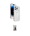 ieg™ iPhone 16 Pro Kılıf Nova Modern Prime - Siyah Bilvis Hayalet Cam Ekran Koruyucu