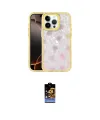 ieg™ iPhone 16 Pro Kılıf Odak Prime - Siyah Buffer Hayalet Cam Ekran Koruyucu