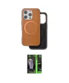 ieg™ iPhone 16 Pro Kılıf Pusula Işık Koleksiyonu - Şeffaf 360 Full Body Arka Koruyucu