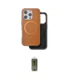 ieg™ iPhone 16 Pro Kılıf Pusula Işık Koleksiyonu - Siyah Joko Magic 5D Hayalet Cam
