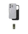 ieg™ iPhone 16 Pro Kılıf Pusula Işık Koleksiyonu - Siyah Joko Magic 5D Hayalet Cam