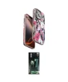 ieg™ iPhone 16 Pro Kılıf Siluet Doku - Siyah 360 Mat Full Body Arka Koruyucu